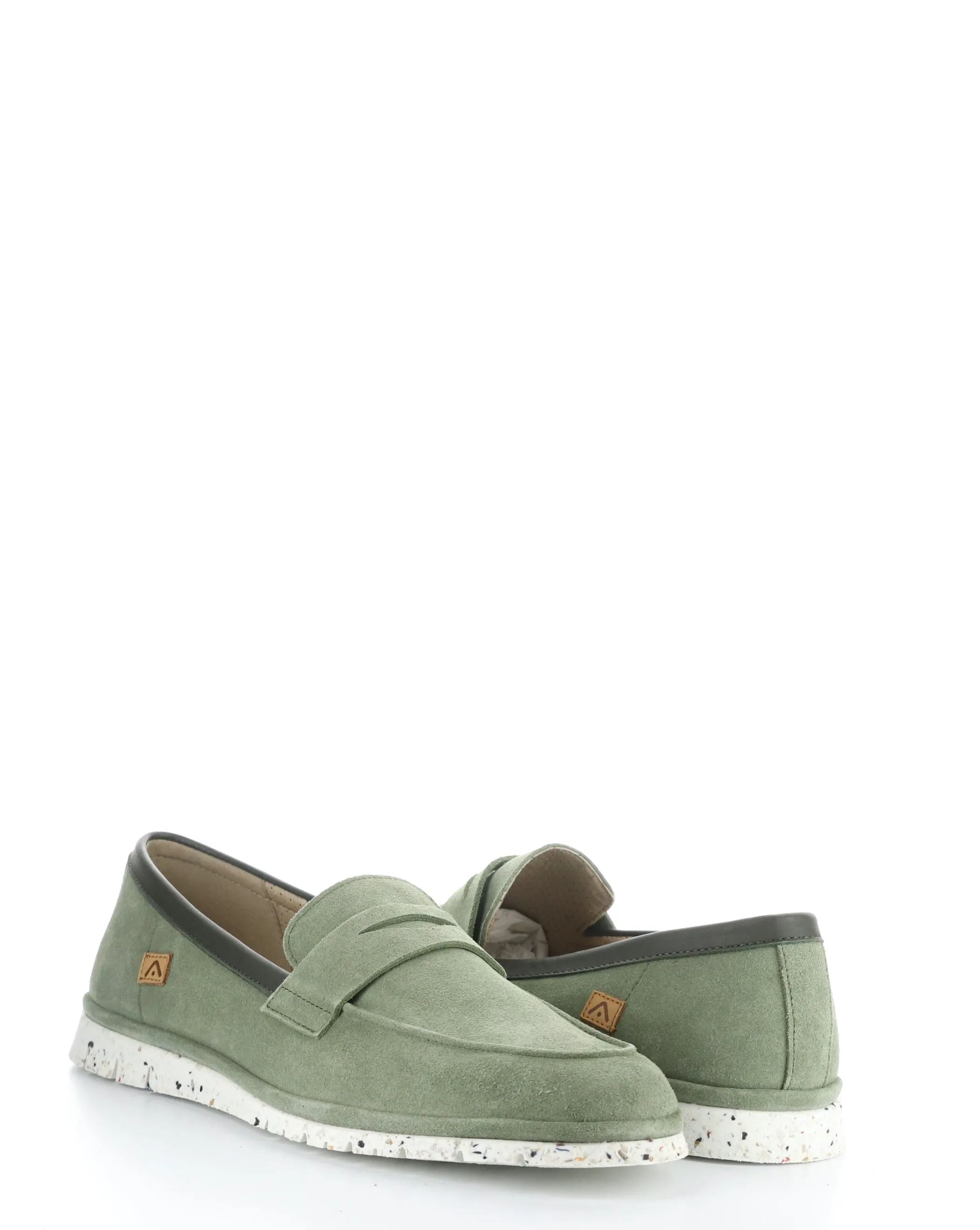 12912 GREEN Round Toe Shoes