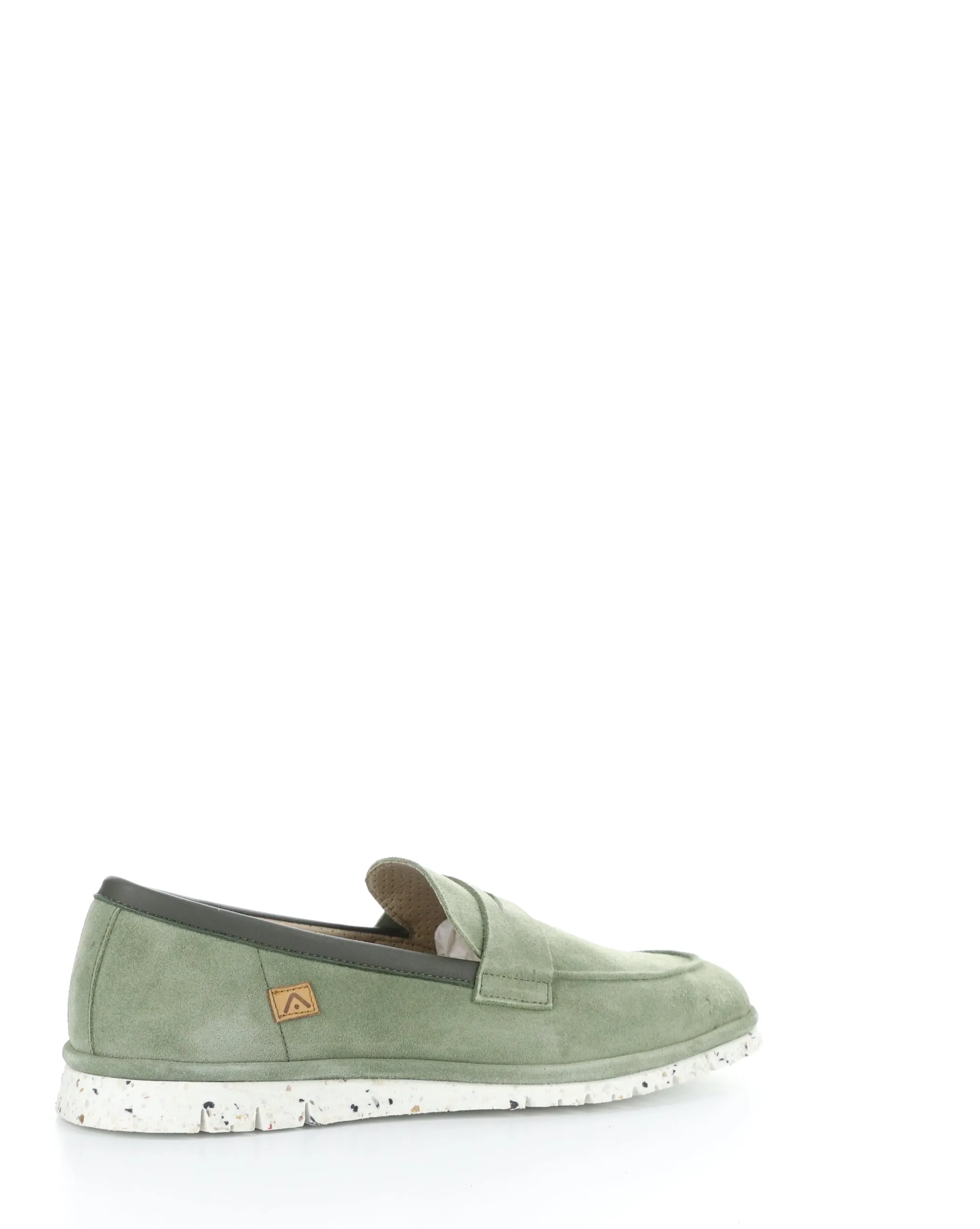 12912 GREEN Round Toe Shoes