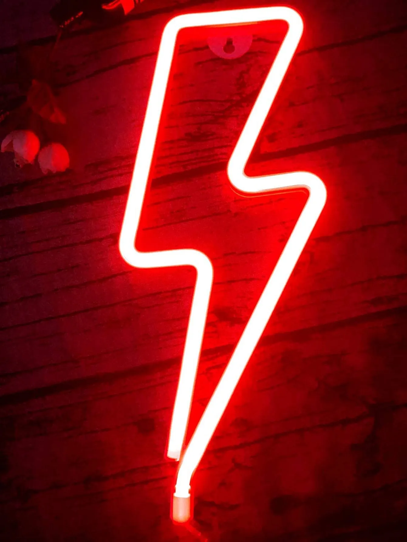 1pc Lightning Shaped Neon Light