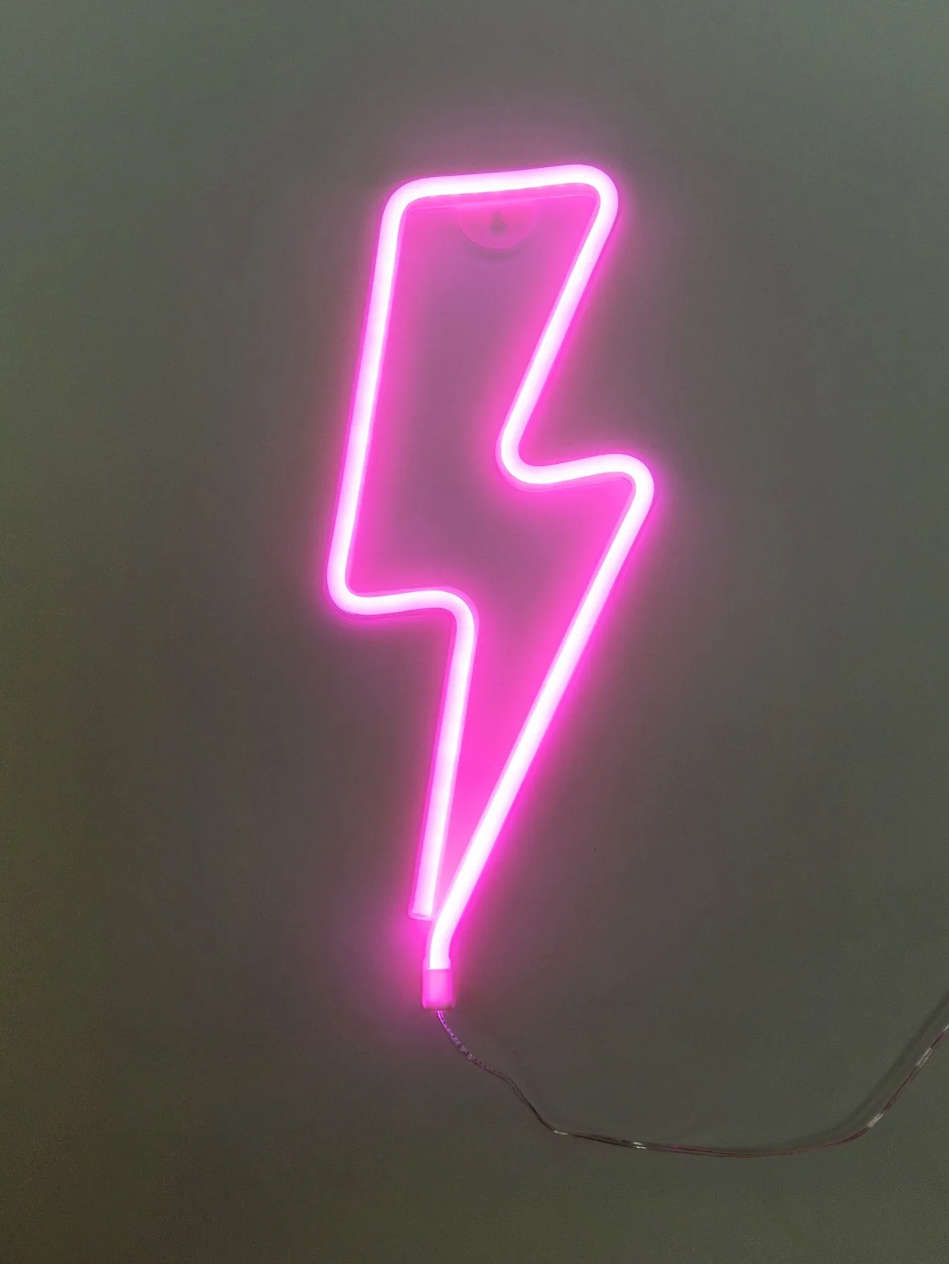 1pc Lightning Shaped Neon Light