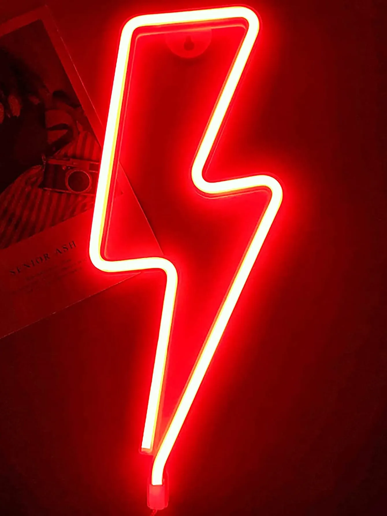 1pc Lightning Shaped Neon Light