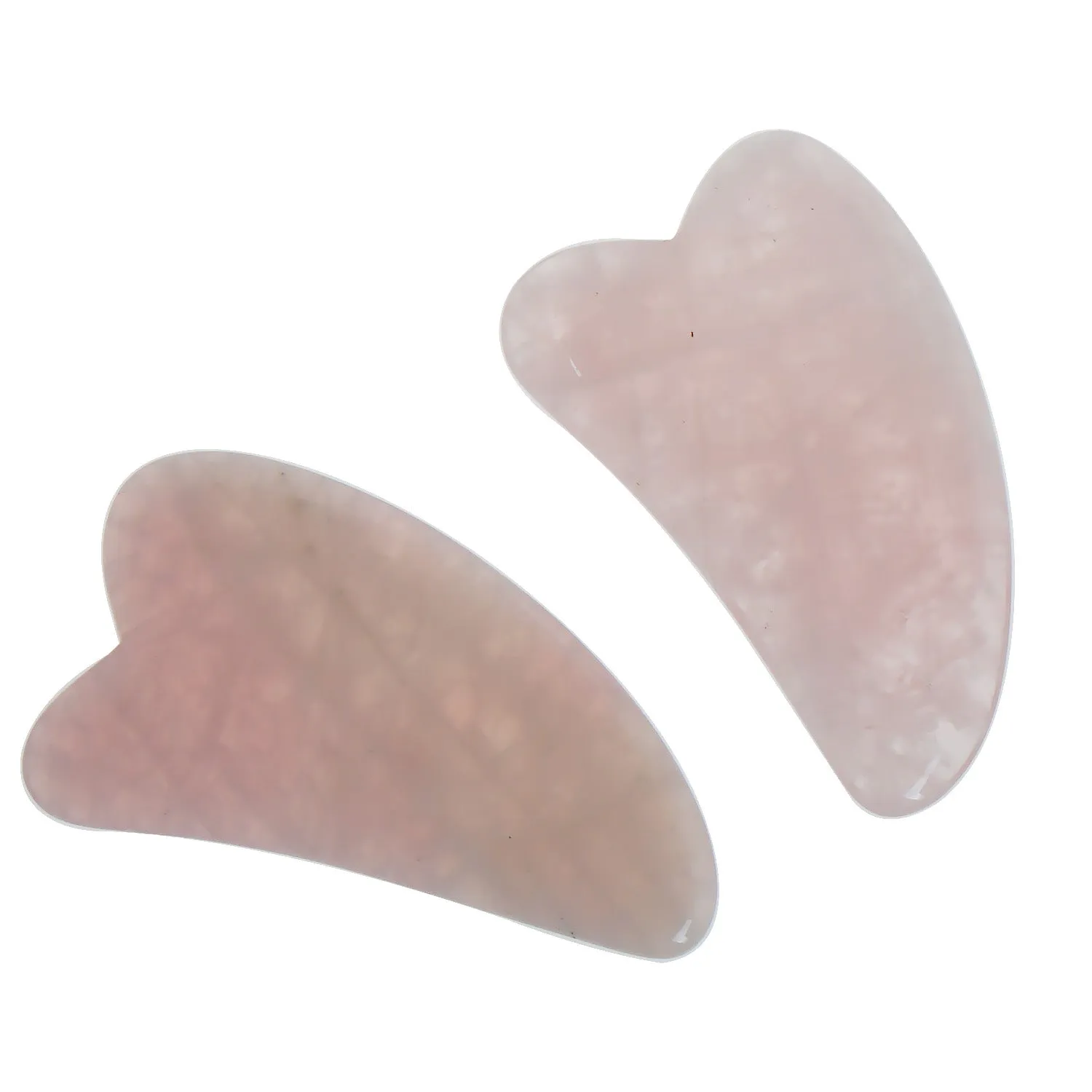 1PCS Natural Quartz Facial Gua Sha Stone, Body Massage Tool, Facial Gua Sha Tool, Facial Care For Gift 103685