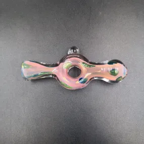 3 Pink Fumed Donut Chillum