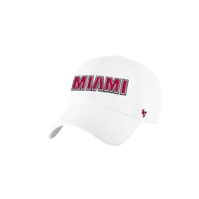 '47 Brand Miami HEAT Wordmark Cleanup Hat