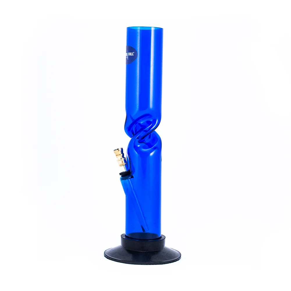 Acrylic Twist Bong - Blue