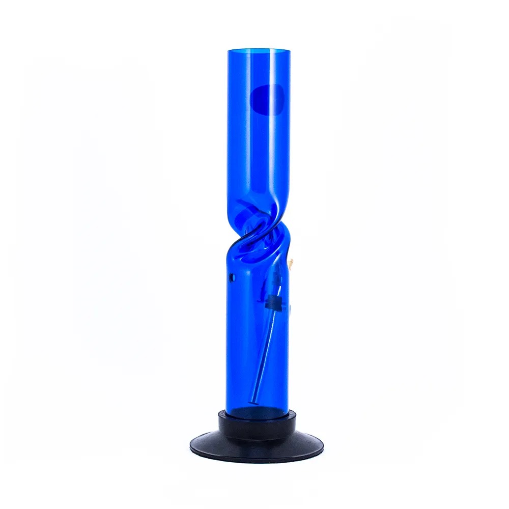 Acrylic Twist Bong - Blue