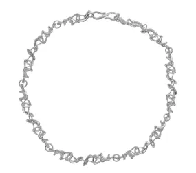 Amara Link Silver Necklace