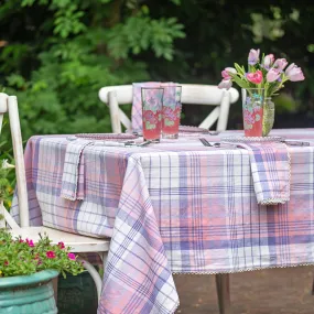 April Cornell | Hyacinth Plaid Tablecloth