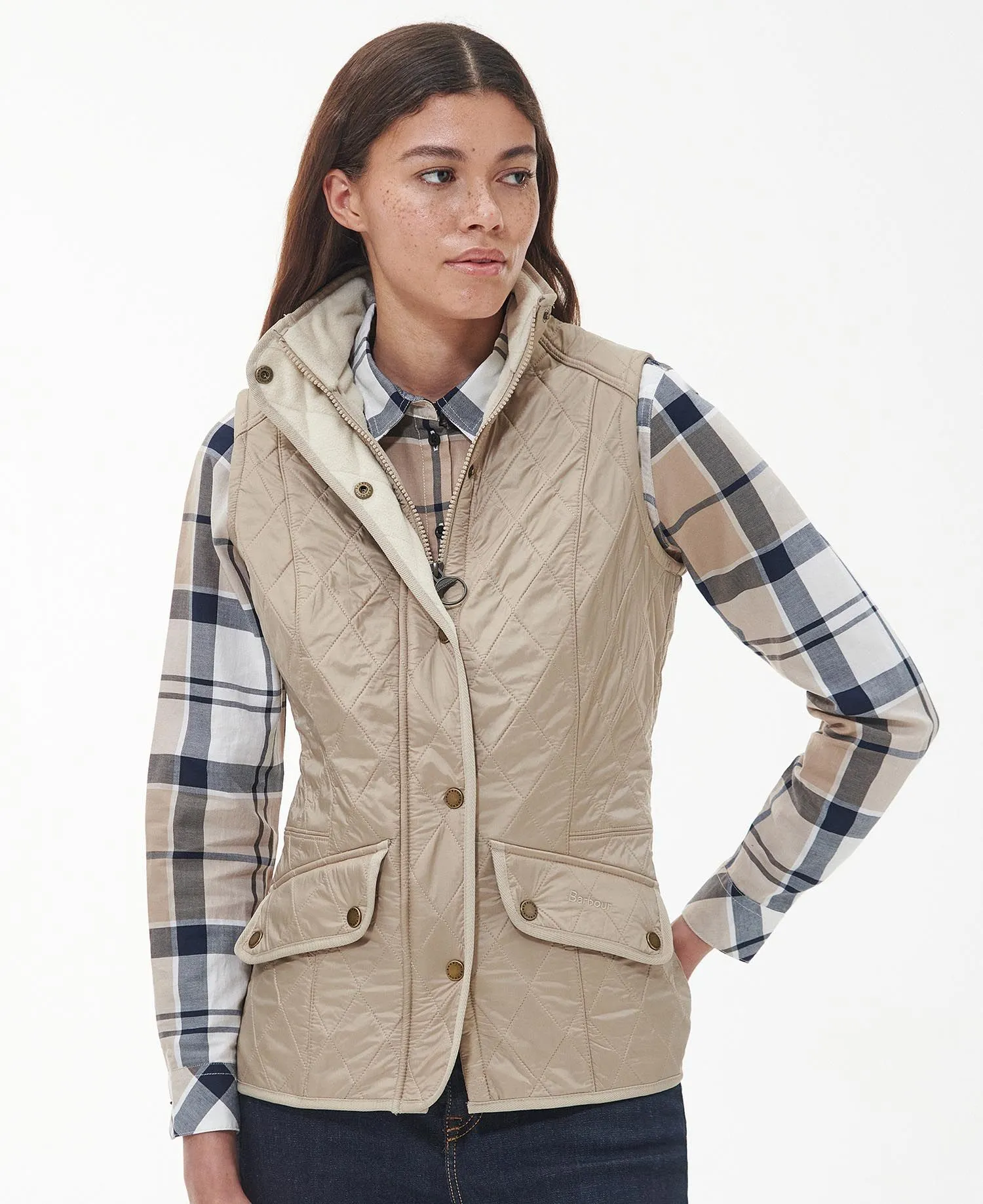 Barbour Cavalry Gilet/Vest - Fawn