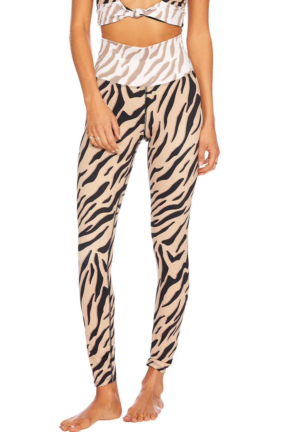 Beach Riot Piper Legging Chapman Zebra