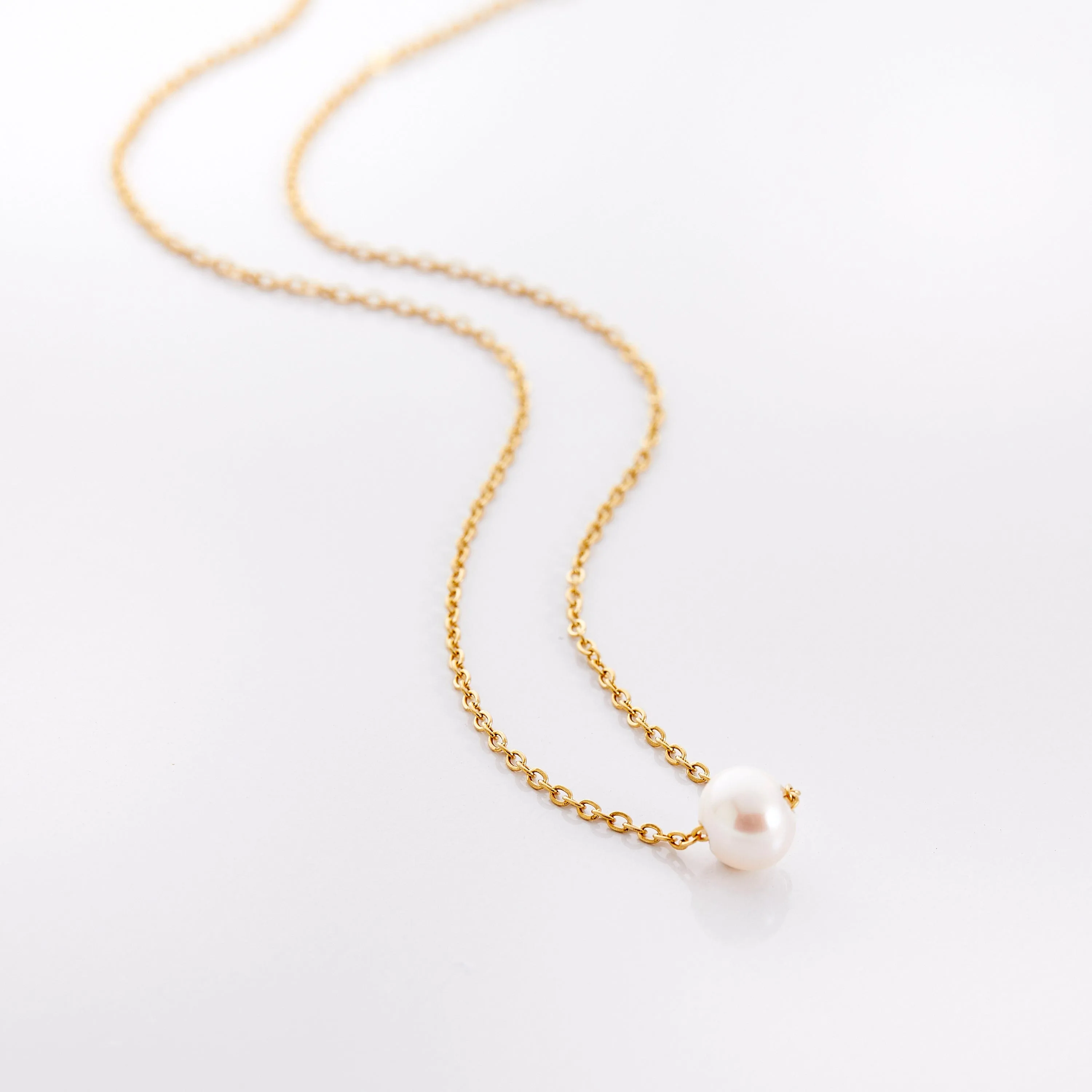 Beaded Pearl Necklace