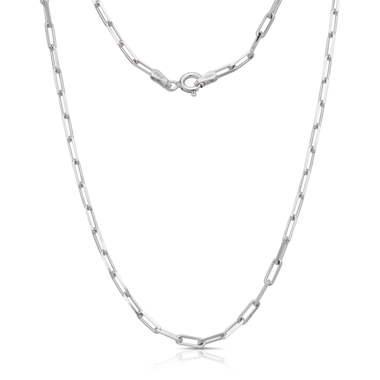 Better Jewelry New! Trendy Link Chain Necklace .925 Sterling Silver