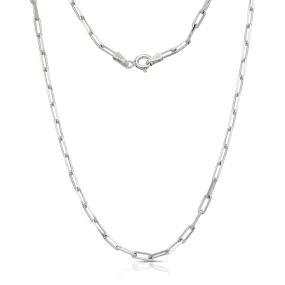 Better Jewelry New! Trendy Link Chain Necklace .925 Sterling Silver