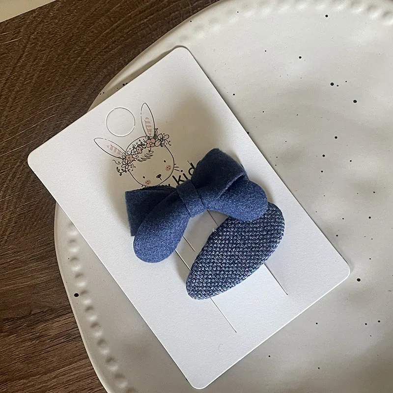 Blue Tone Hair Clips