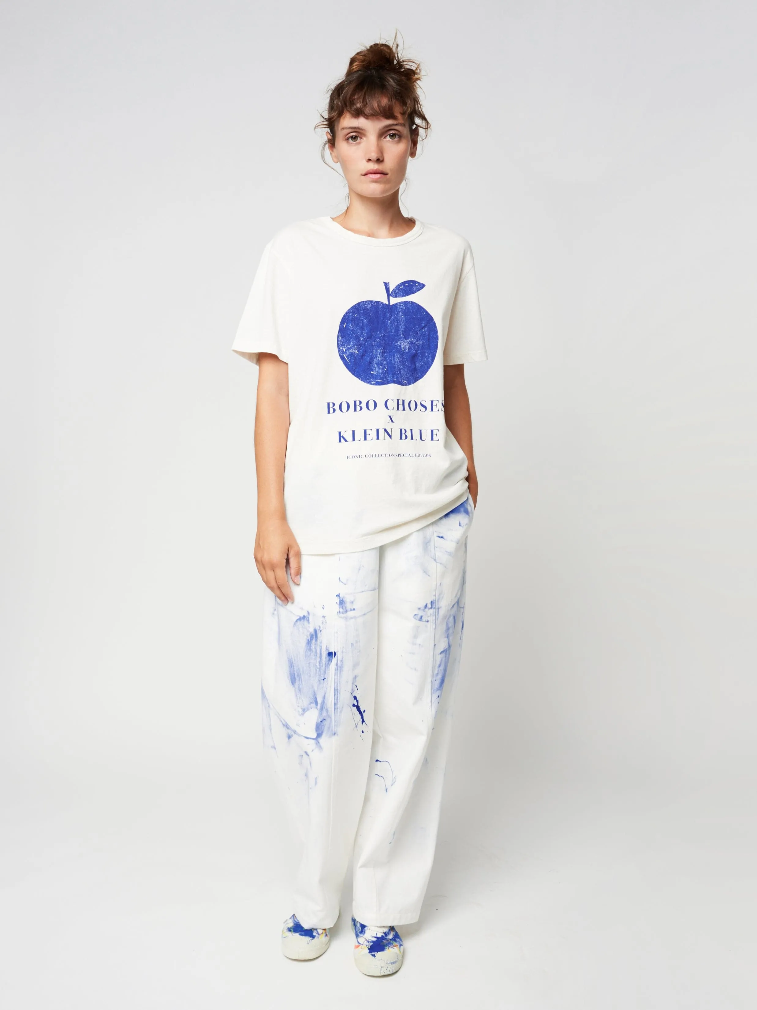 Bobo Choses WOMAN | APPLE KLEIN BLUE T-SHIRT