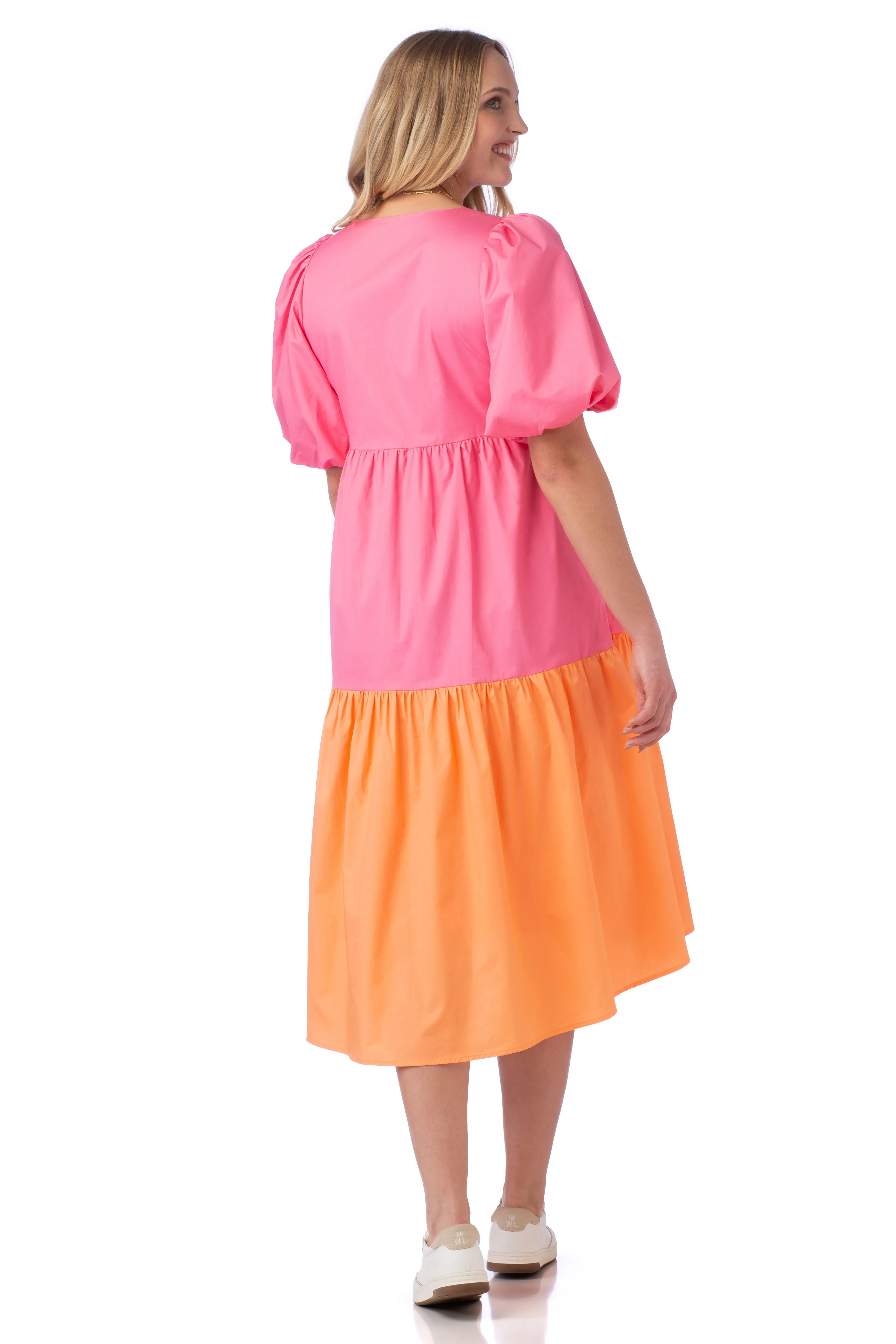 Brawley Dress | Colony Pink   Bellini