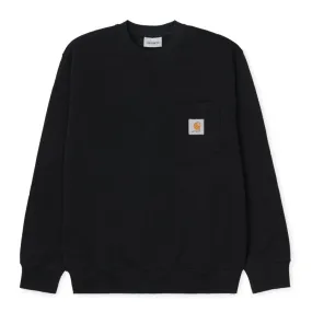 Carhartt Pocket Sweat Crew Black