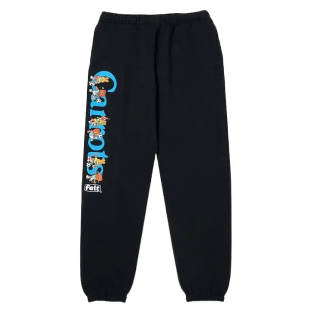 Carrots x Felt Wordmark Sweatpants (Black) CF-WMSP