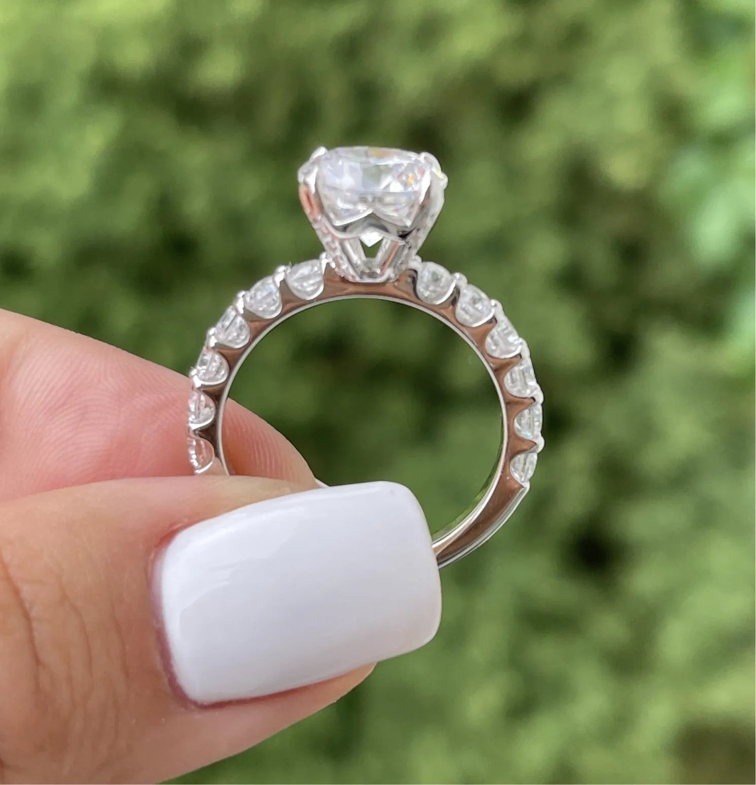 CELESTE MOISSANITE RING