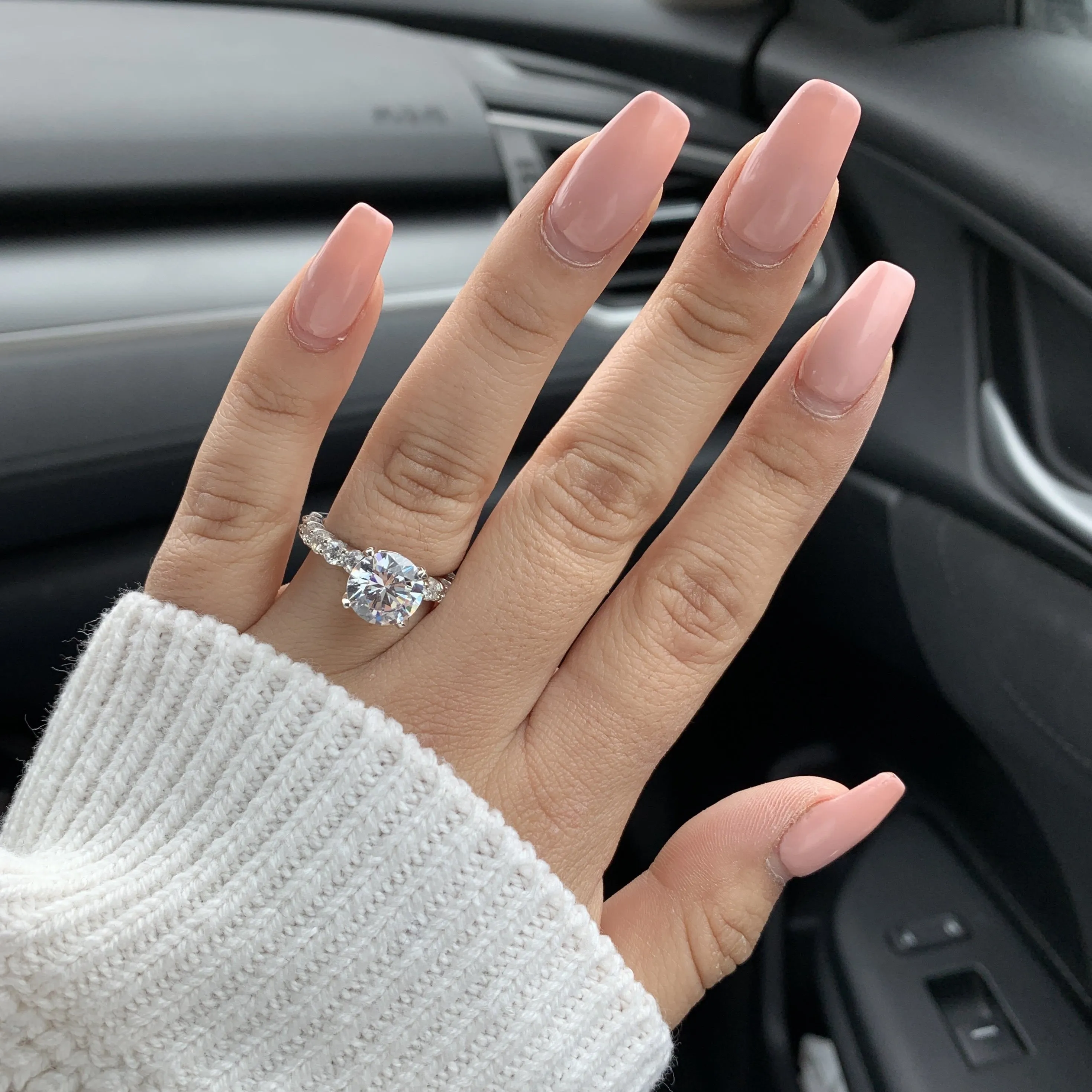 CELESTE MOISSANITE RING