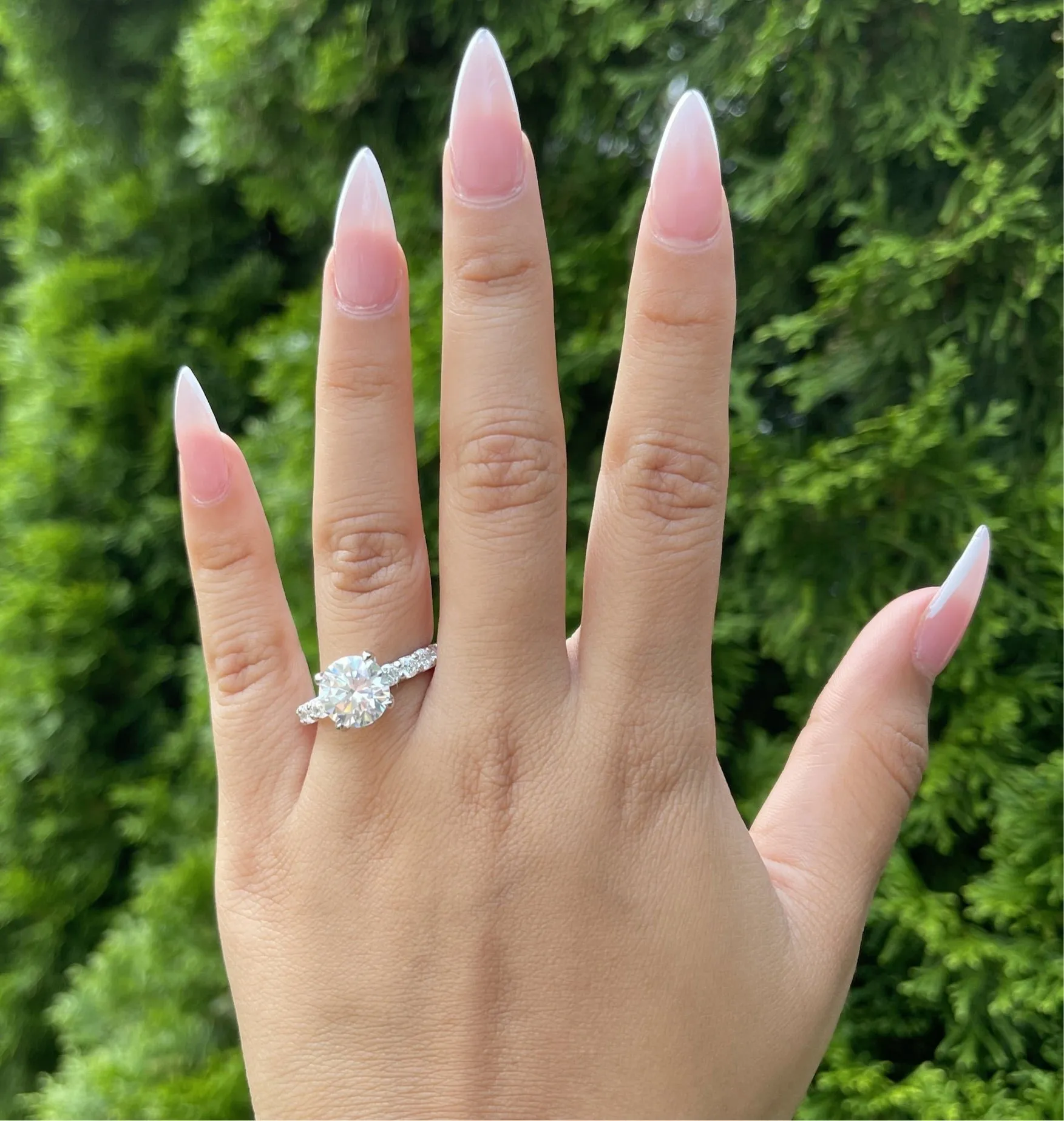 CELESTE MOISSANITE RING