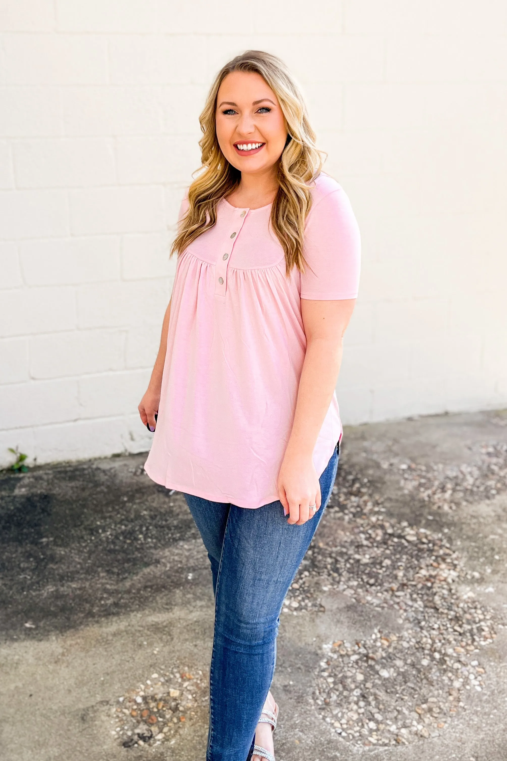 DEAL | Kelsie Top, Dusty Pink