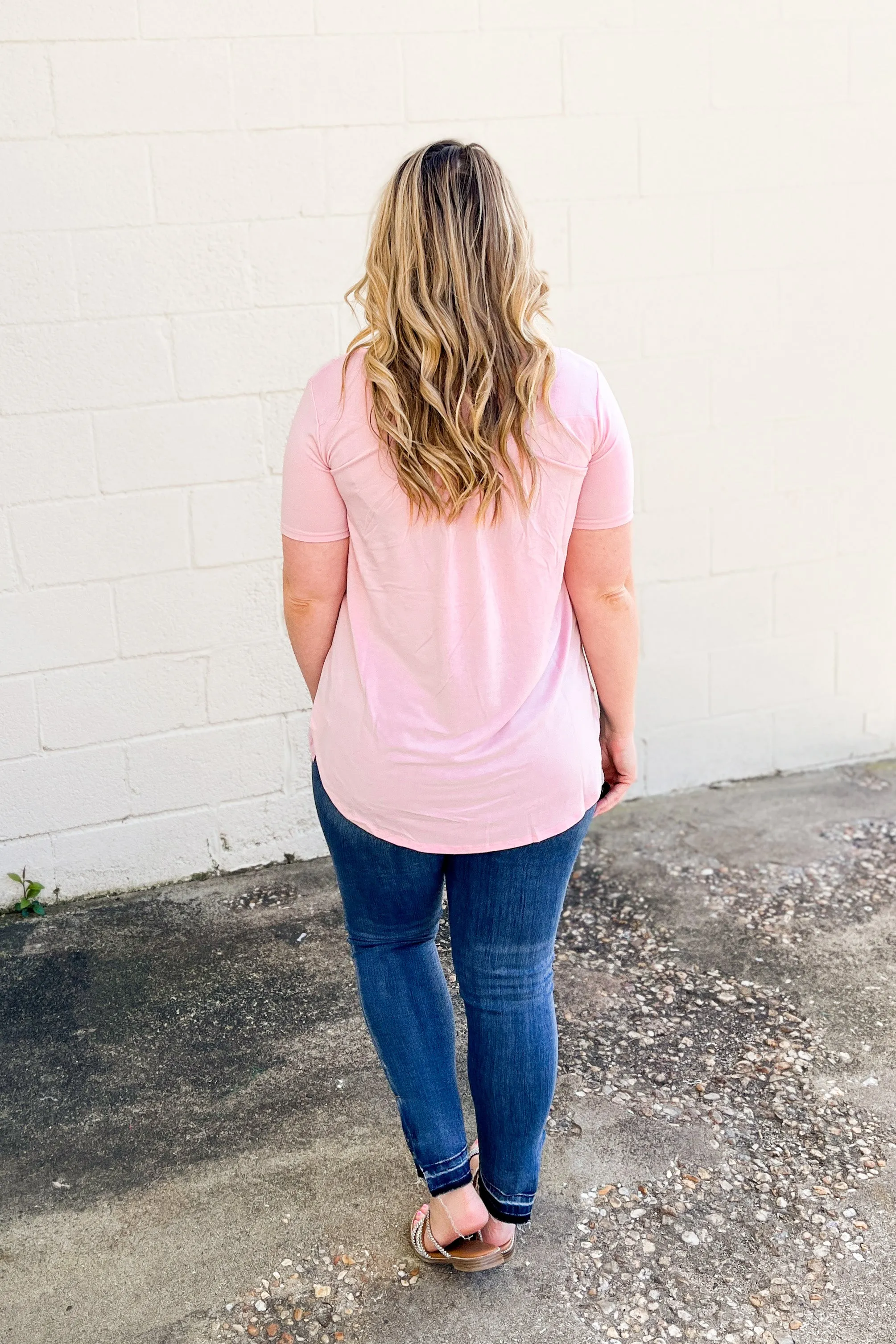 DEAL | Kelsie Top, Dusty Pink