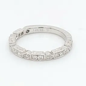 Diamond Stackable Band