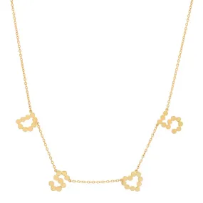 DSJ's Signature Meaningful Multi Gold Initial Necklace