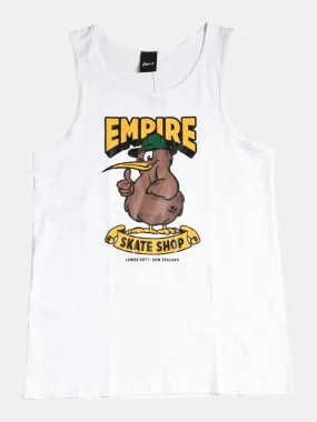 Empire Kiwi Singlet - White