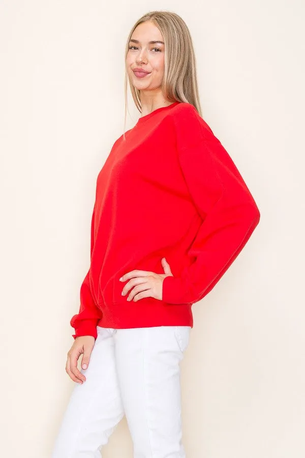 Everyday Sweatshirt - Red