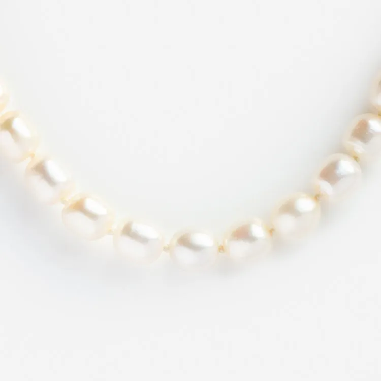 Freshwater Pearl Knotted Necklace