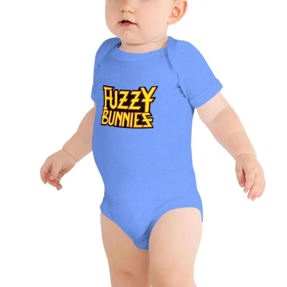 Fuzzy Bunnies Baby Onesie