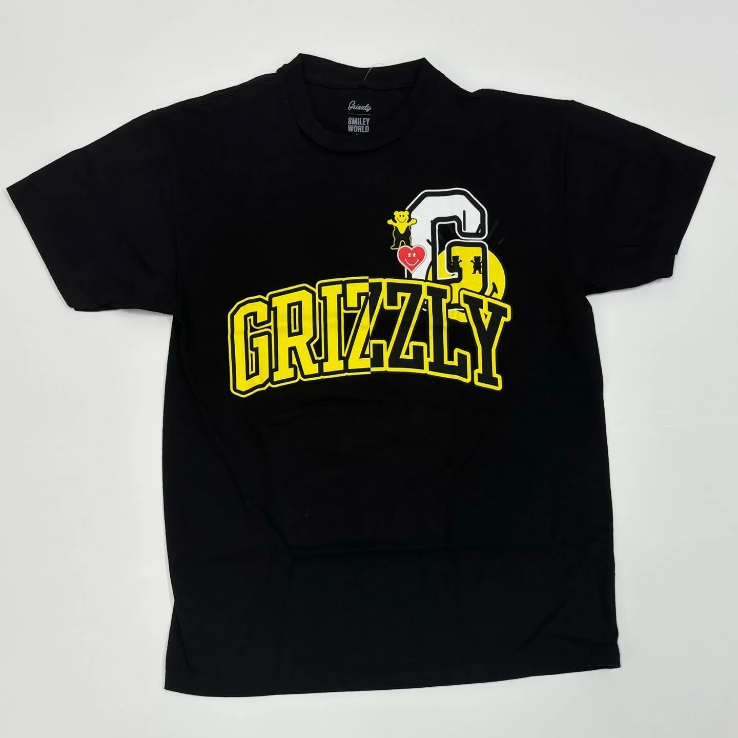 Grizzly x SmileyWorld School Of Happiness Graphic T-shirt