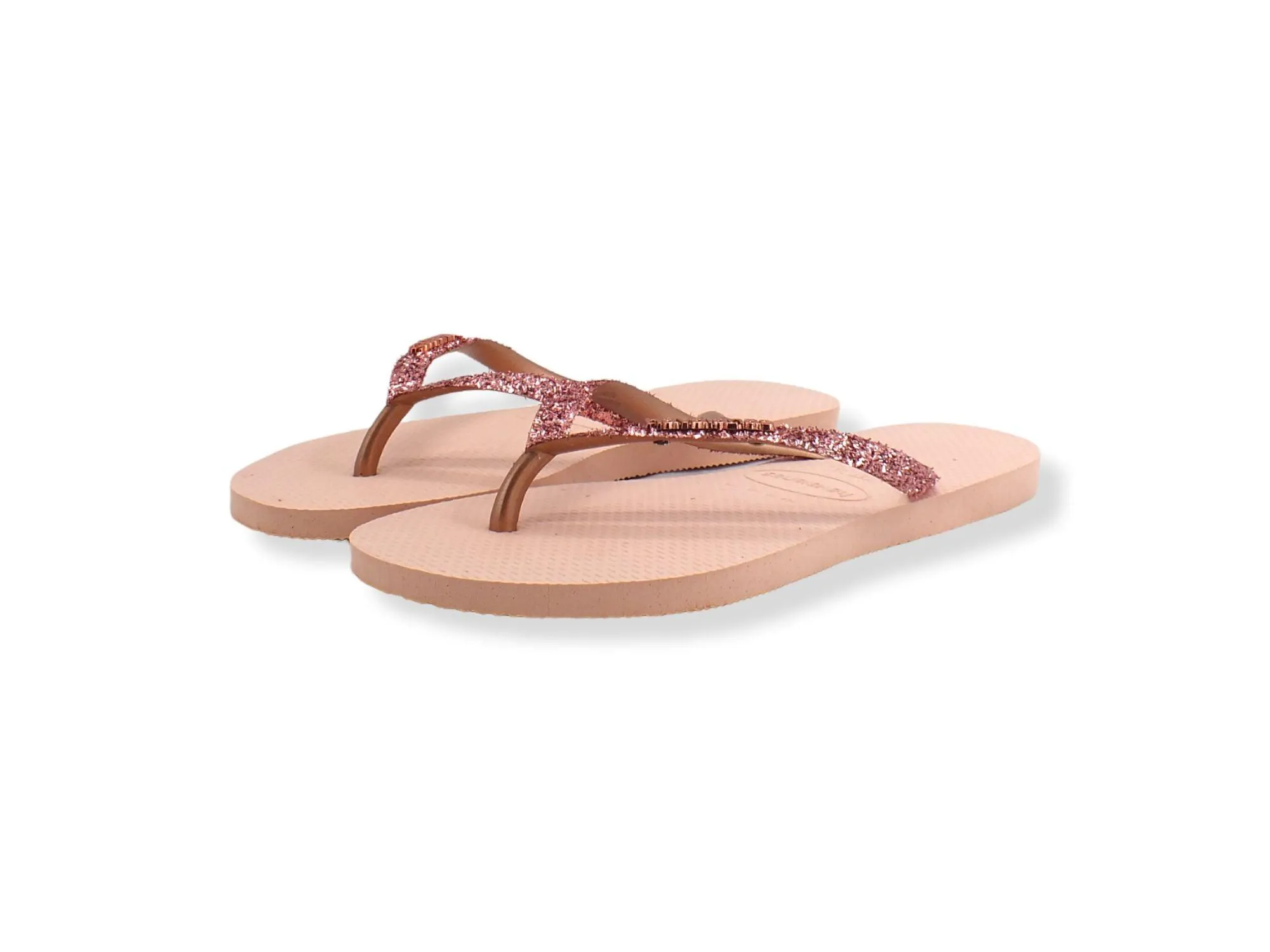 HAVAIANAS Slim Glitter II Infradito Donna Rose Gold 4146975