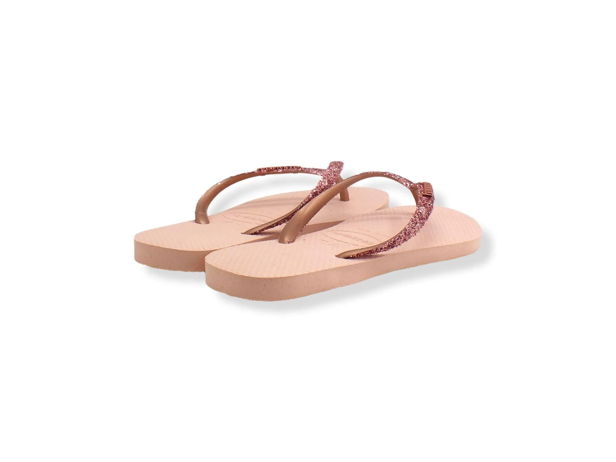 HAVAIANAS Slim Glitter II Infradito Donna Rose Gold 4146975