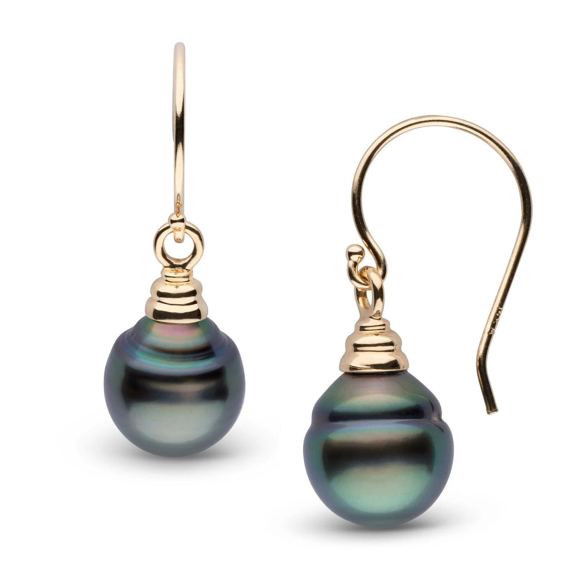 Honey Collection Tahitian Baroque 11.0-12.0 mm Pearl Earrings