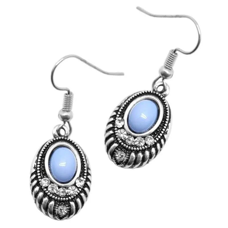 How Enchanting Blue Earrings