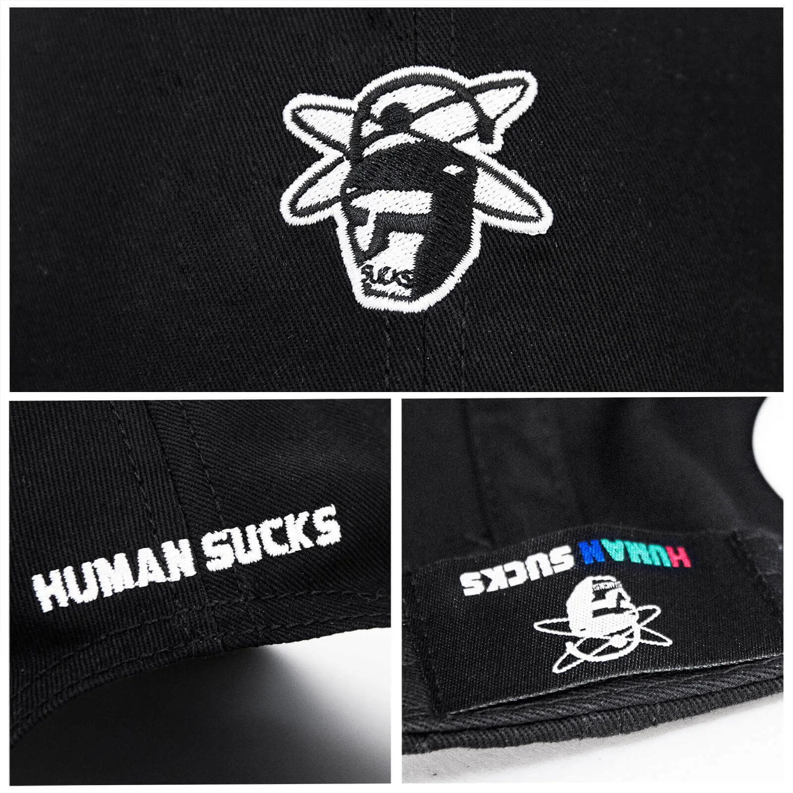 HUMAN SUCKS Baseball Cap