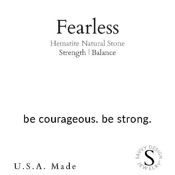 Intention Word Bracelet | Fearless