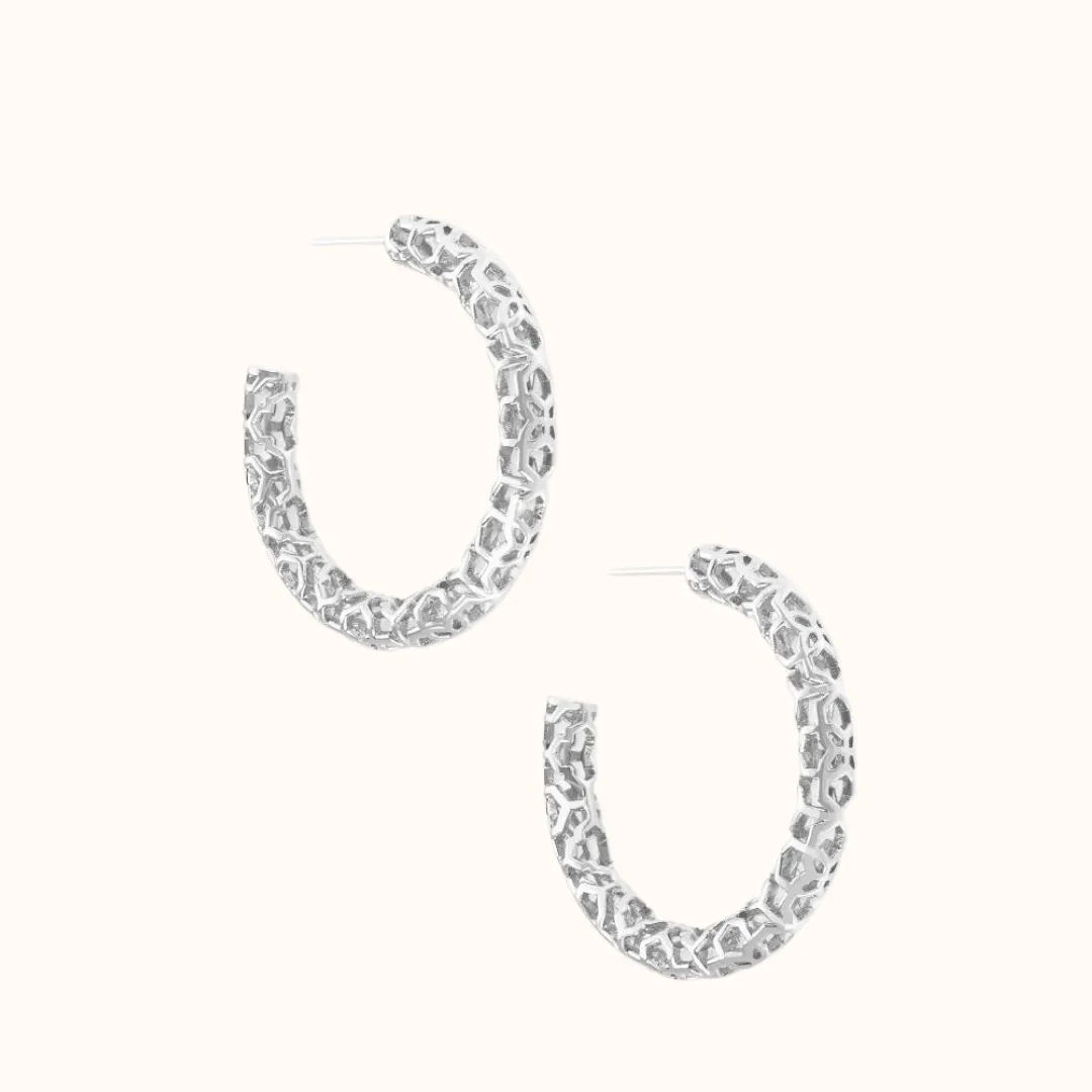 Kendra Scott Maggie Hoop Earrings