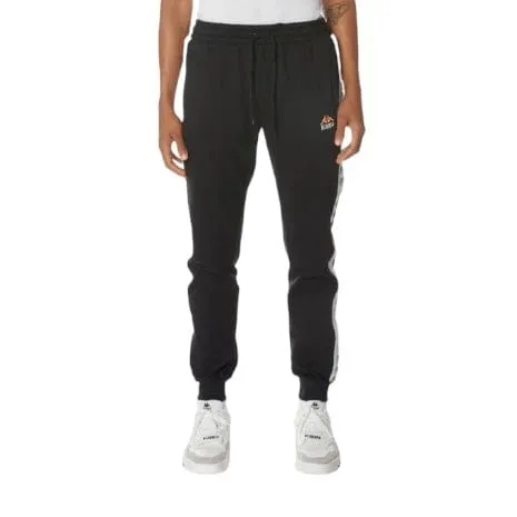 Kids Kappa 222 Banda Galanz Sweatpants (Jet Black) 311G2BW