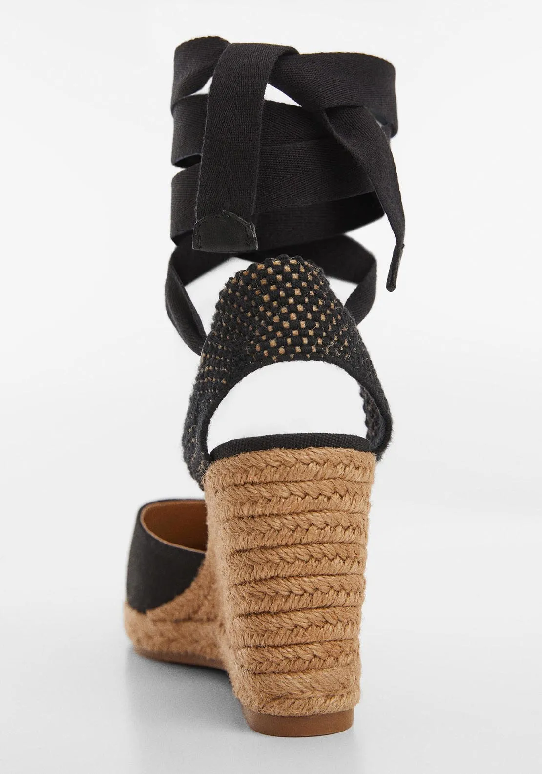 Lace-up espadrilles