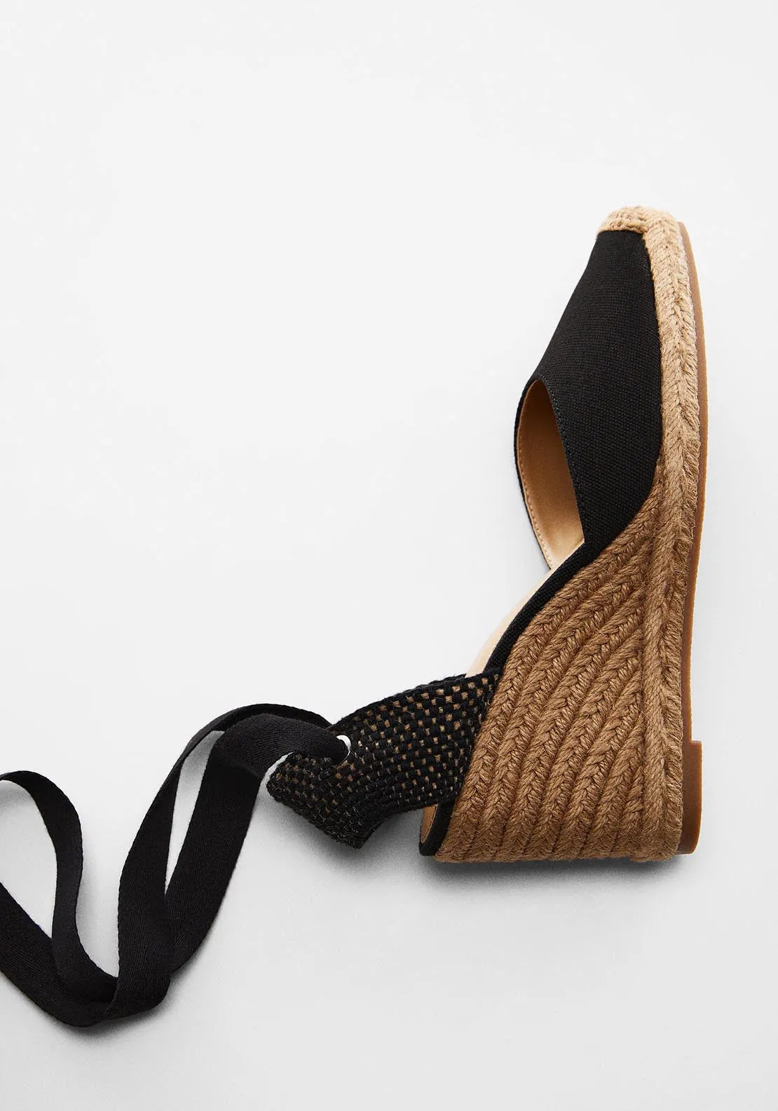 Lace-up espadrilles