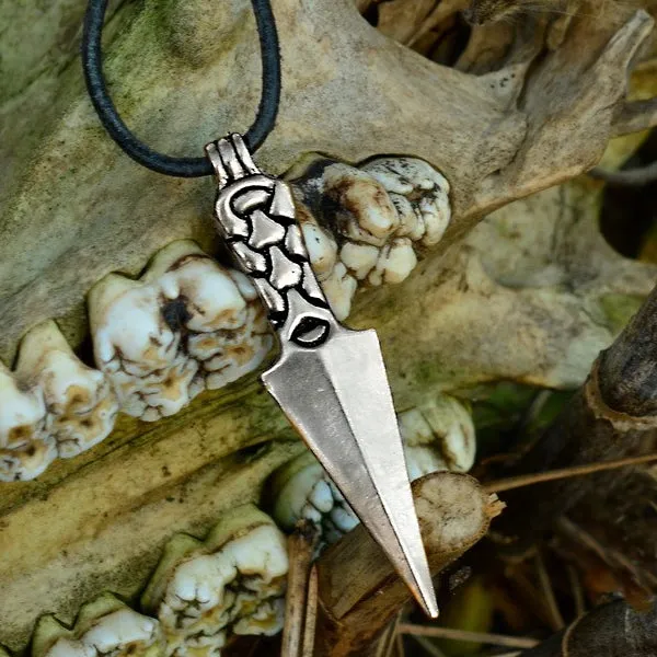 Large Gungnir Necklace - Bronze or Silver