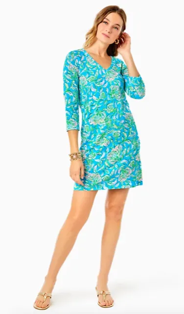 Lilly Pulitzer Tessa Dress - Cumulus Blue Chick Magnet