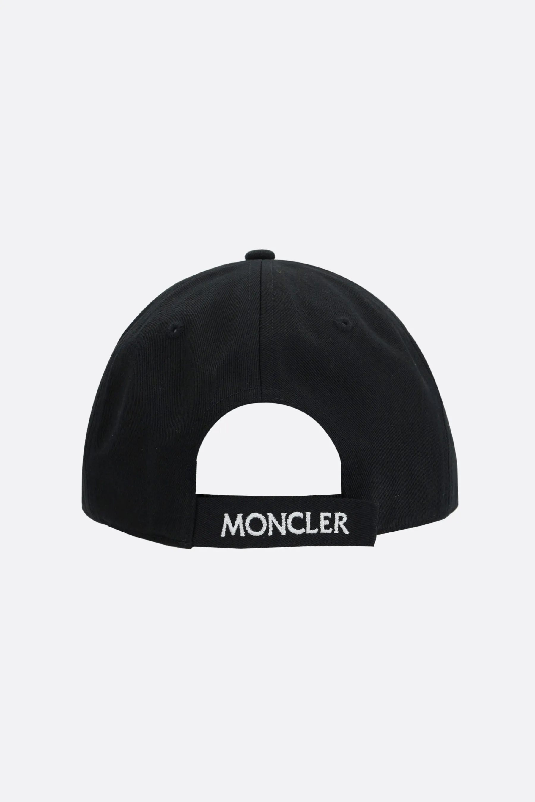 logo patch gabardine baseball cap