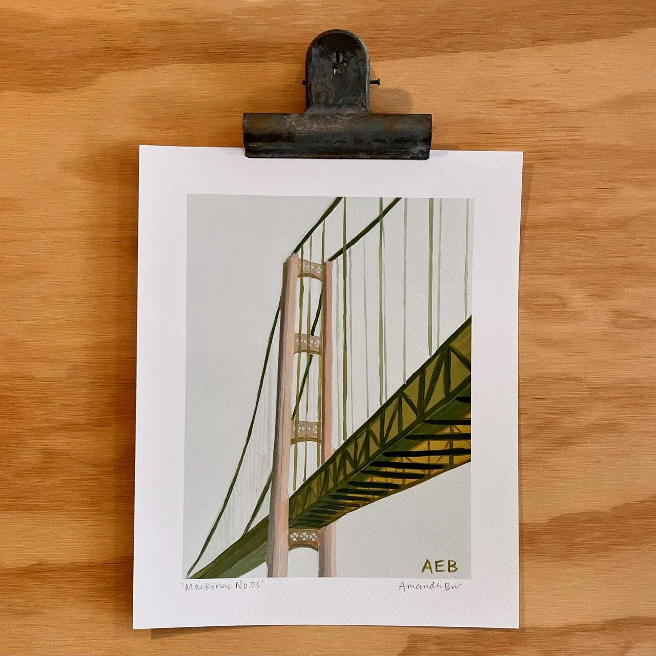 Mackinac Bridge #3 Print 8x10