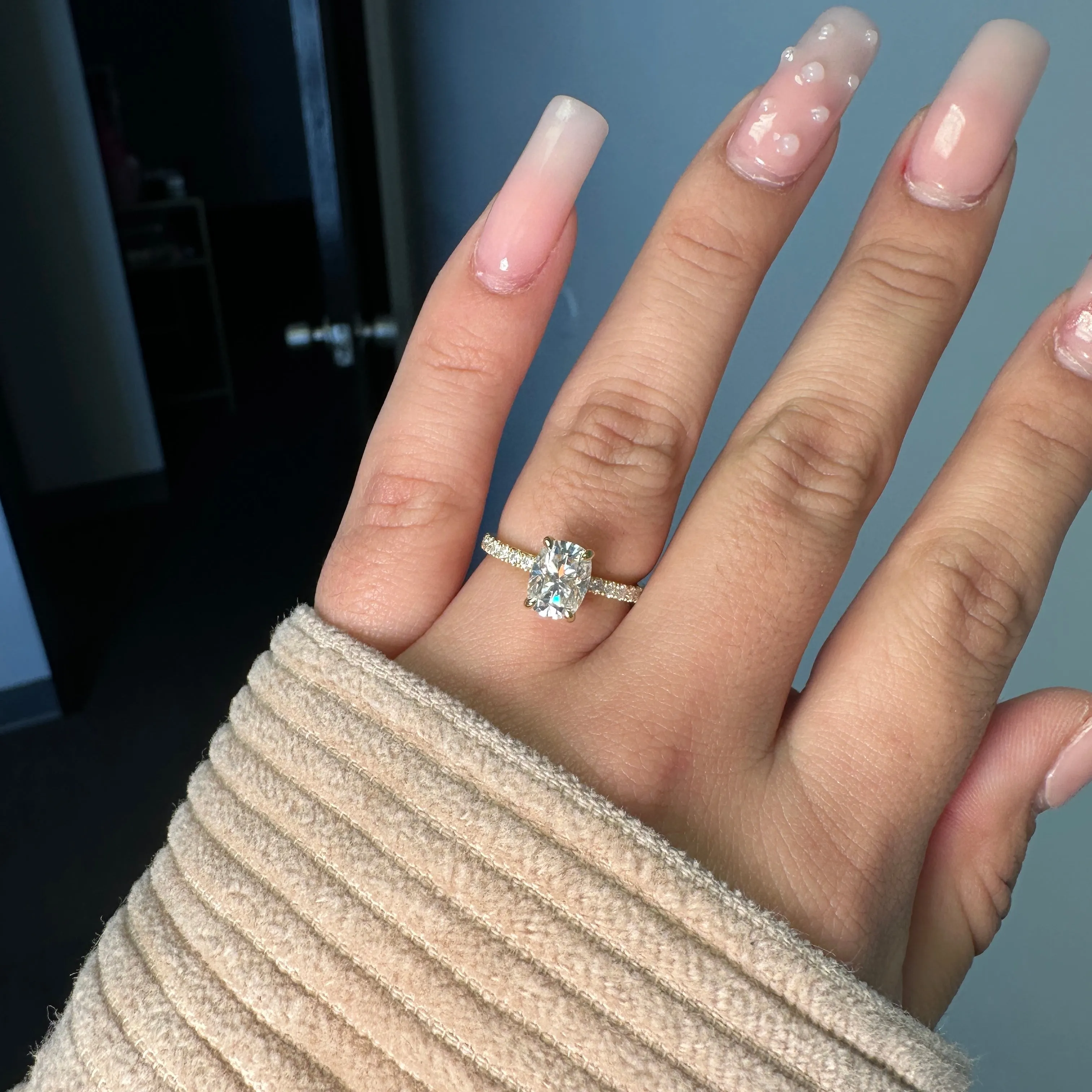 MADISON MOISSANITE RING