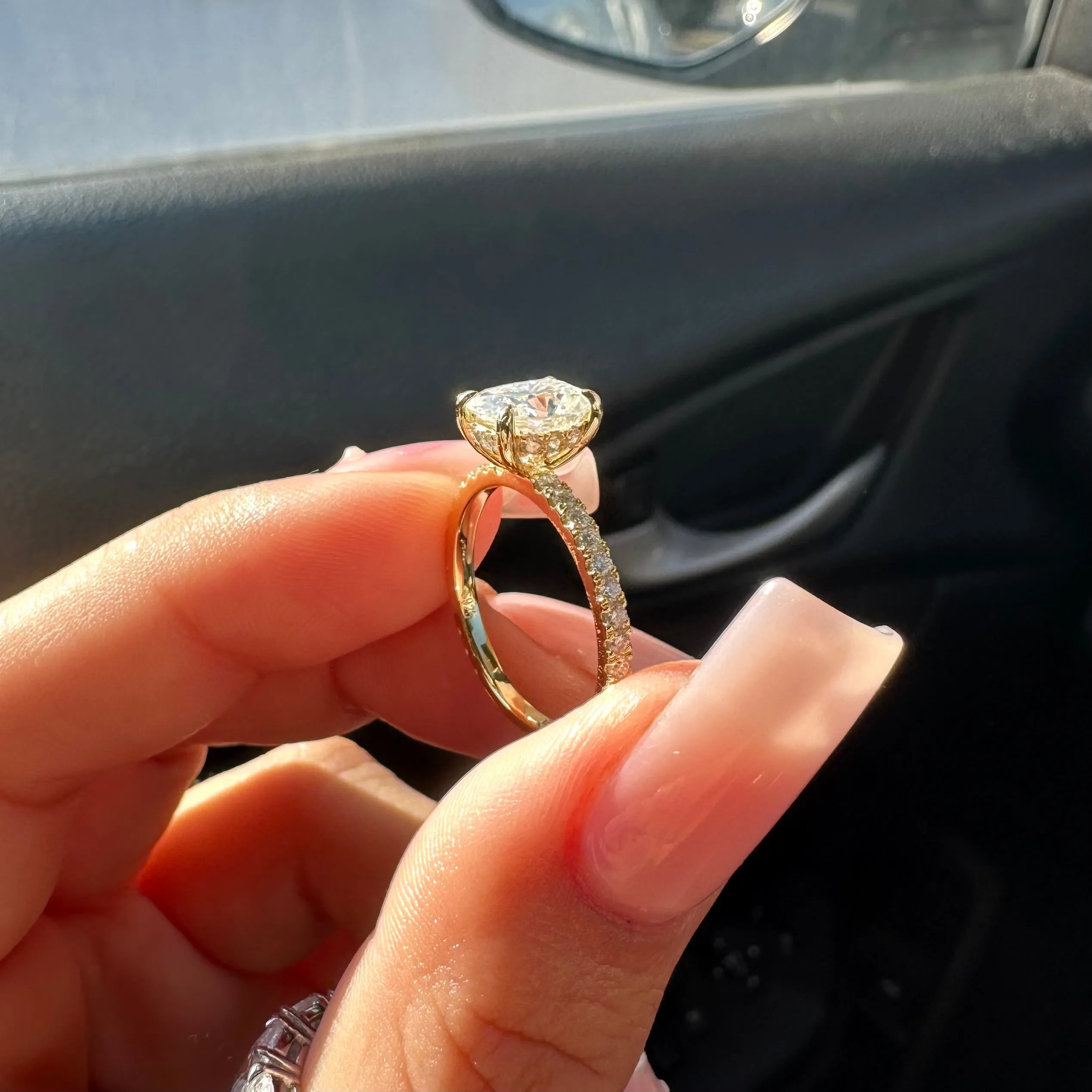 MADISON MOISSANITE RING